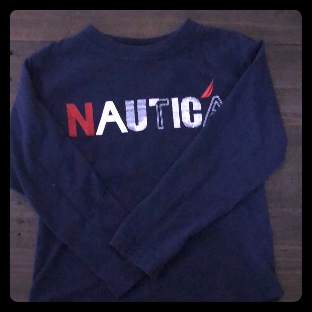 Long sleeve Nautica boy shirt